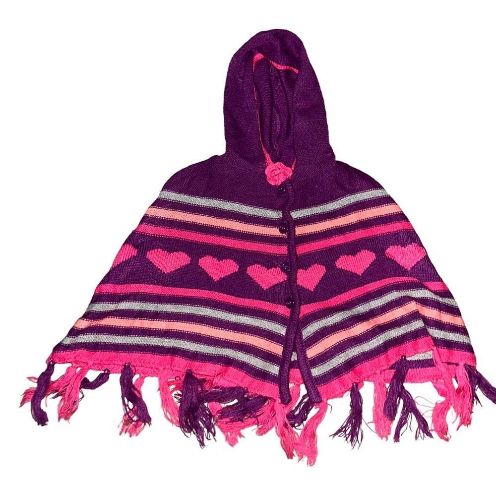 Button up poncho
